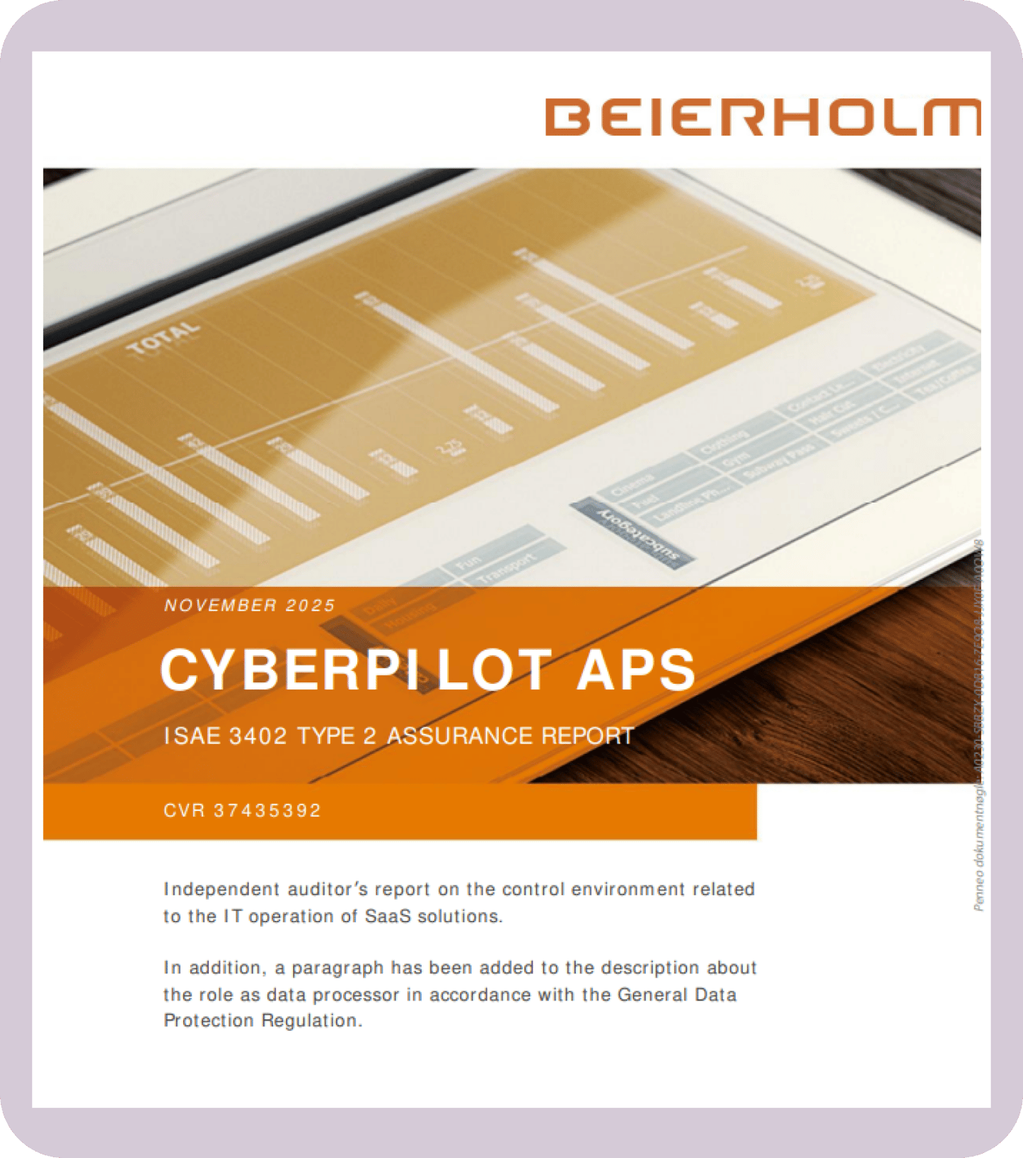 Our ISAE 3402 Type 2 Assurance Report (2025)