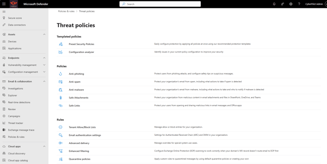 3 Defender_Threat Policies