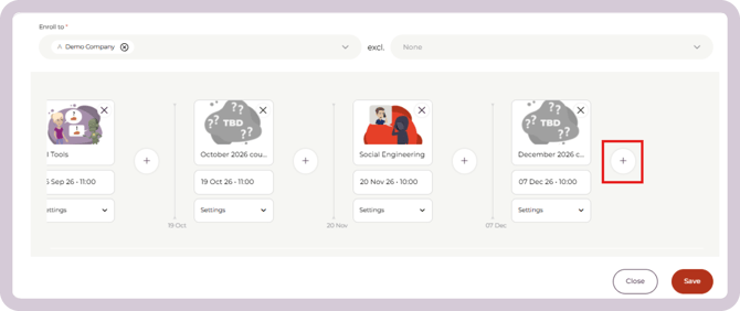 Add to trining plan-1