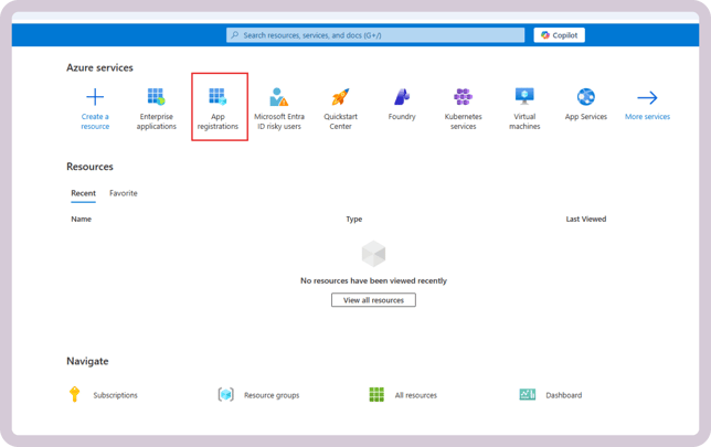 App registrations (2)