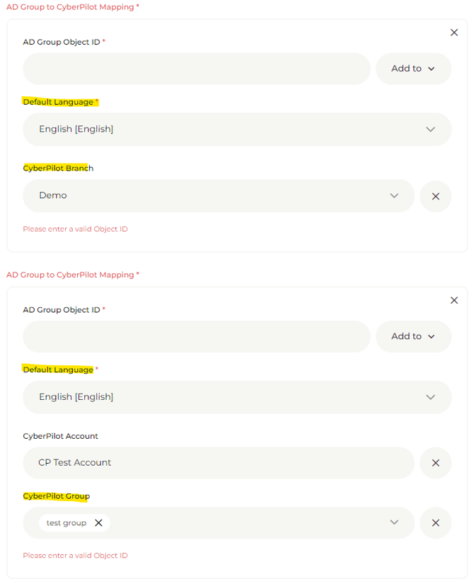 Default language image