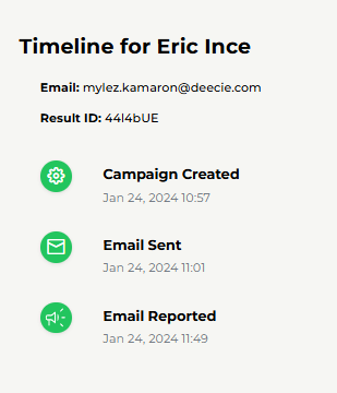 Email reported
