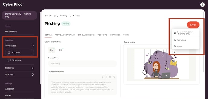 Enroll from course page-1