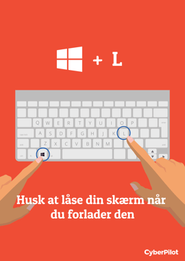 Husk at låse din skærm Windows tip