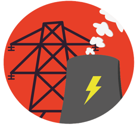 Utility company icon