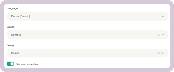 assign to new barnch